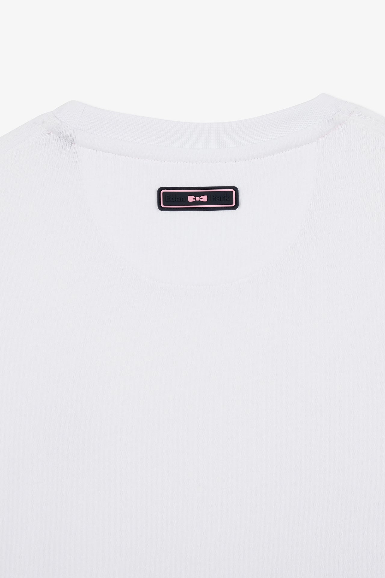 White T-shirt with Eden Park print