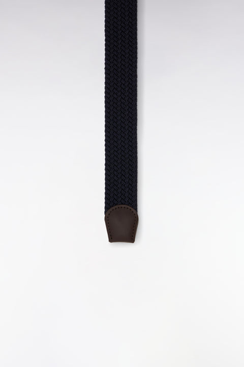 Navy plain rubber elastic belt - Image 3