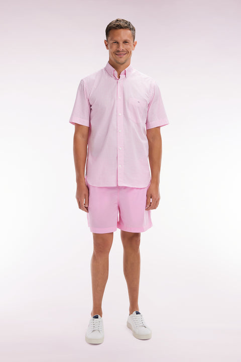 Plain pale pink swimsuit - Image 1