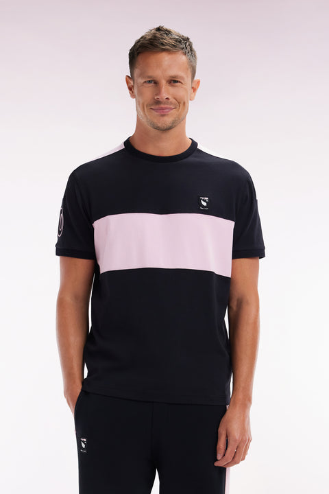 Relaxed-fit New Zealand black cotton T-shirt - Image 1