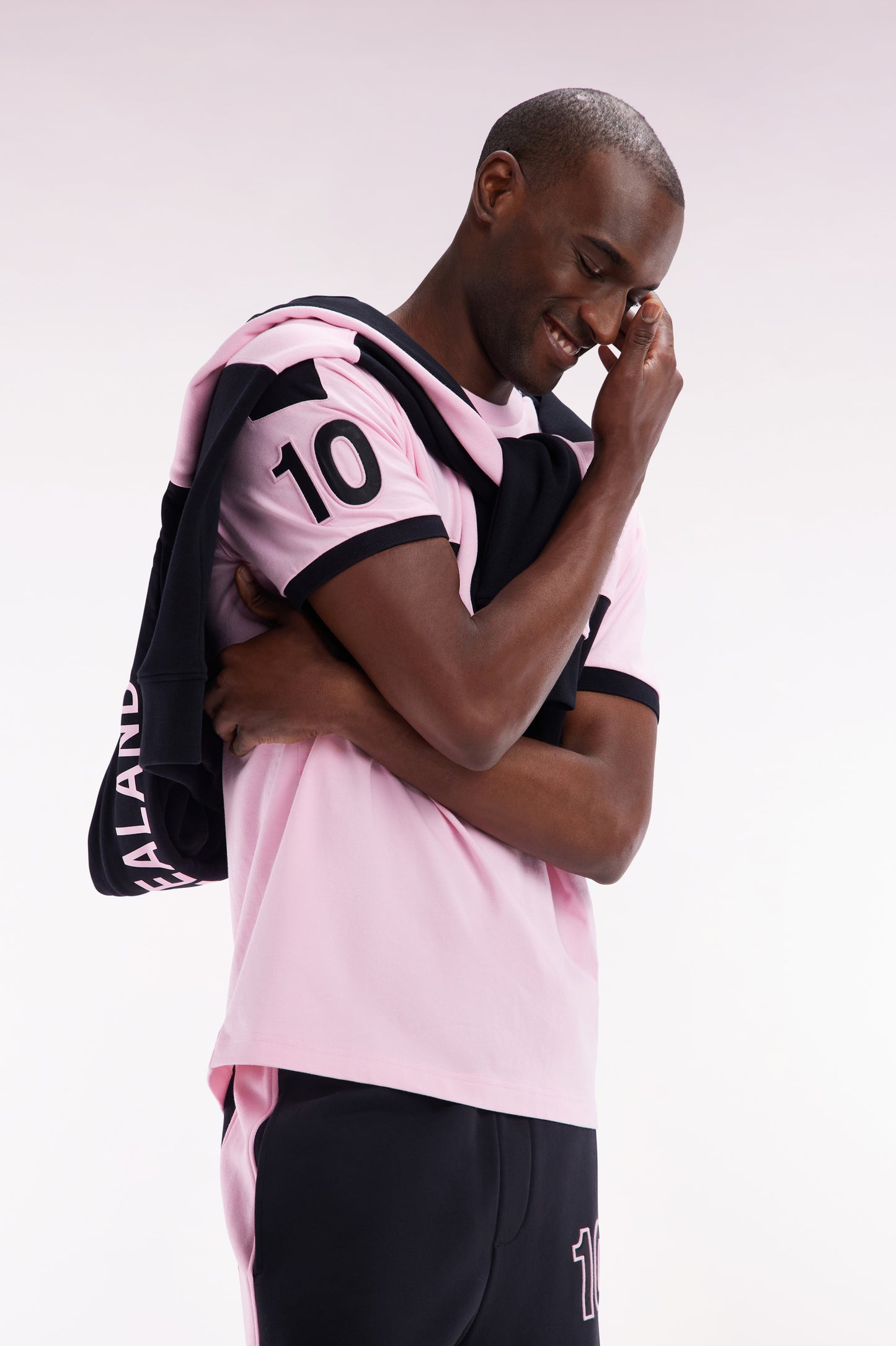 Relaxed-fit New Zealand pink cotton T-shirt