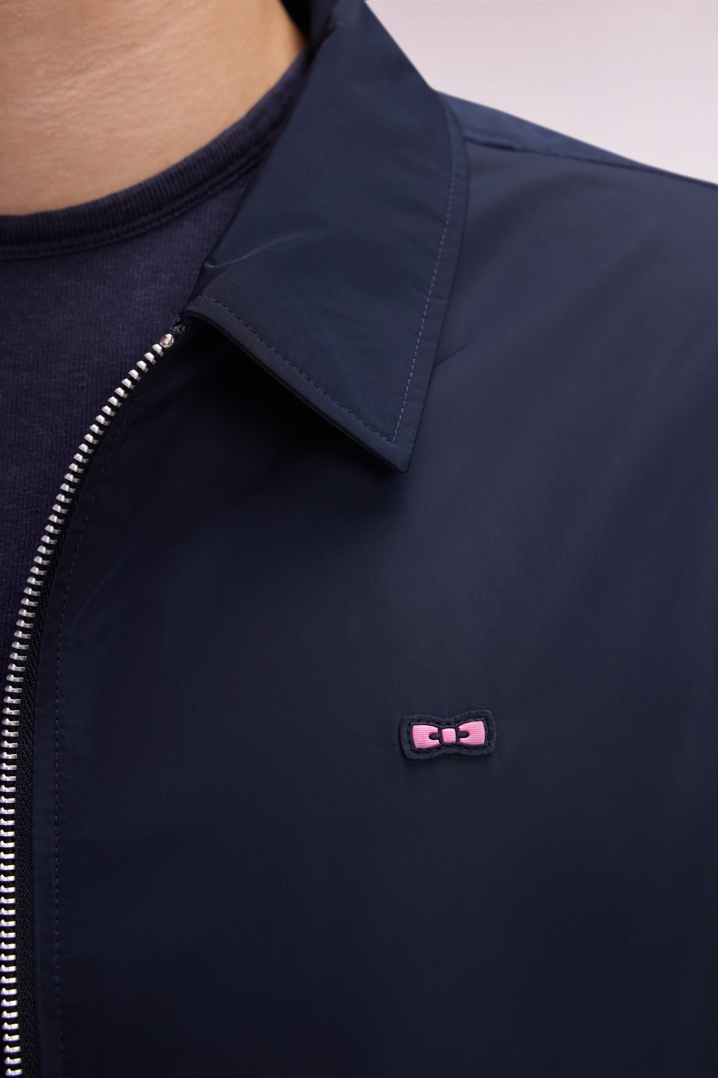 Navy zipped jacket