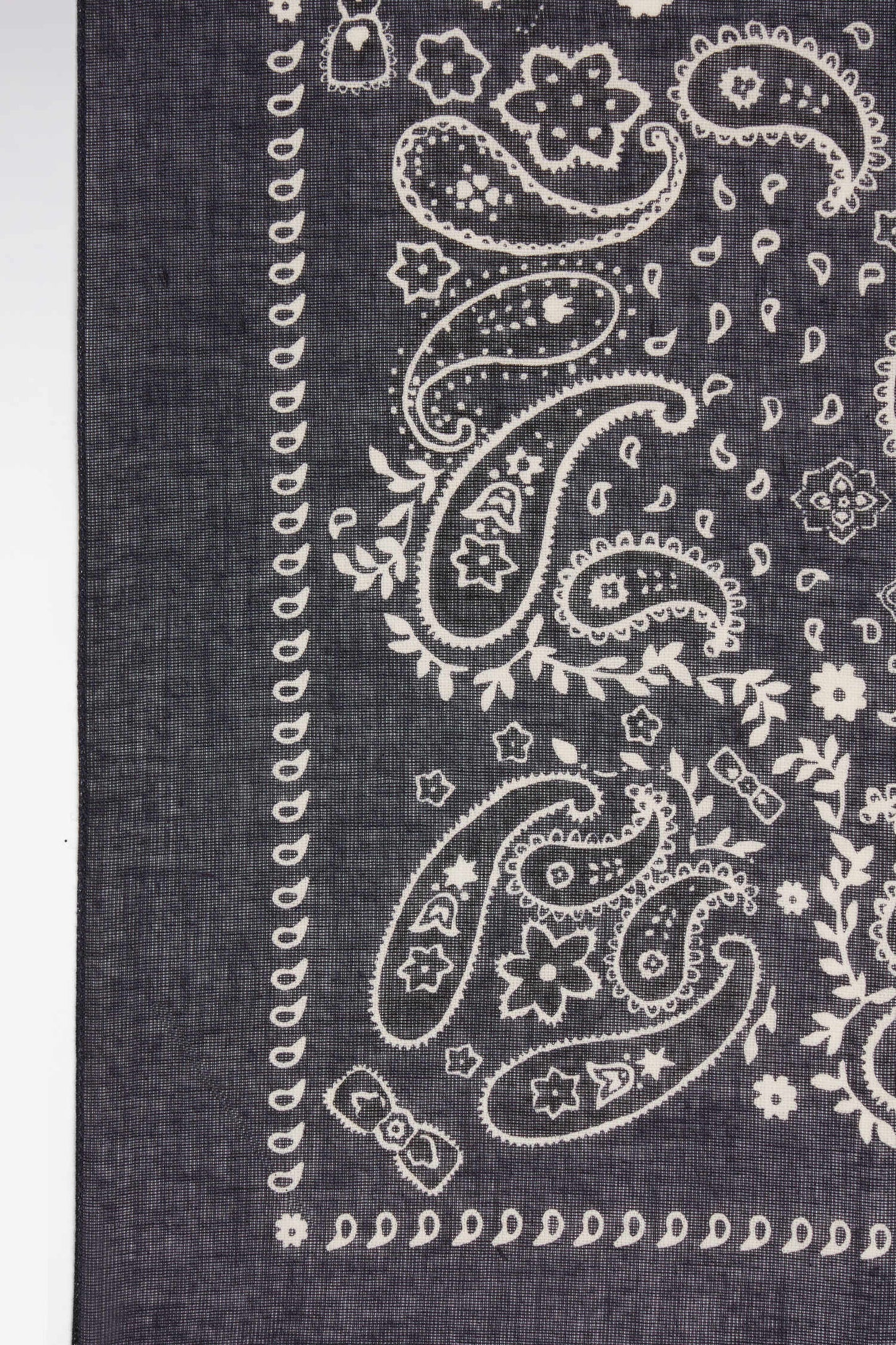 Navy cotton scarf