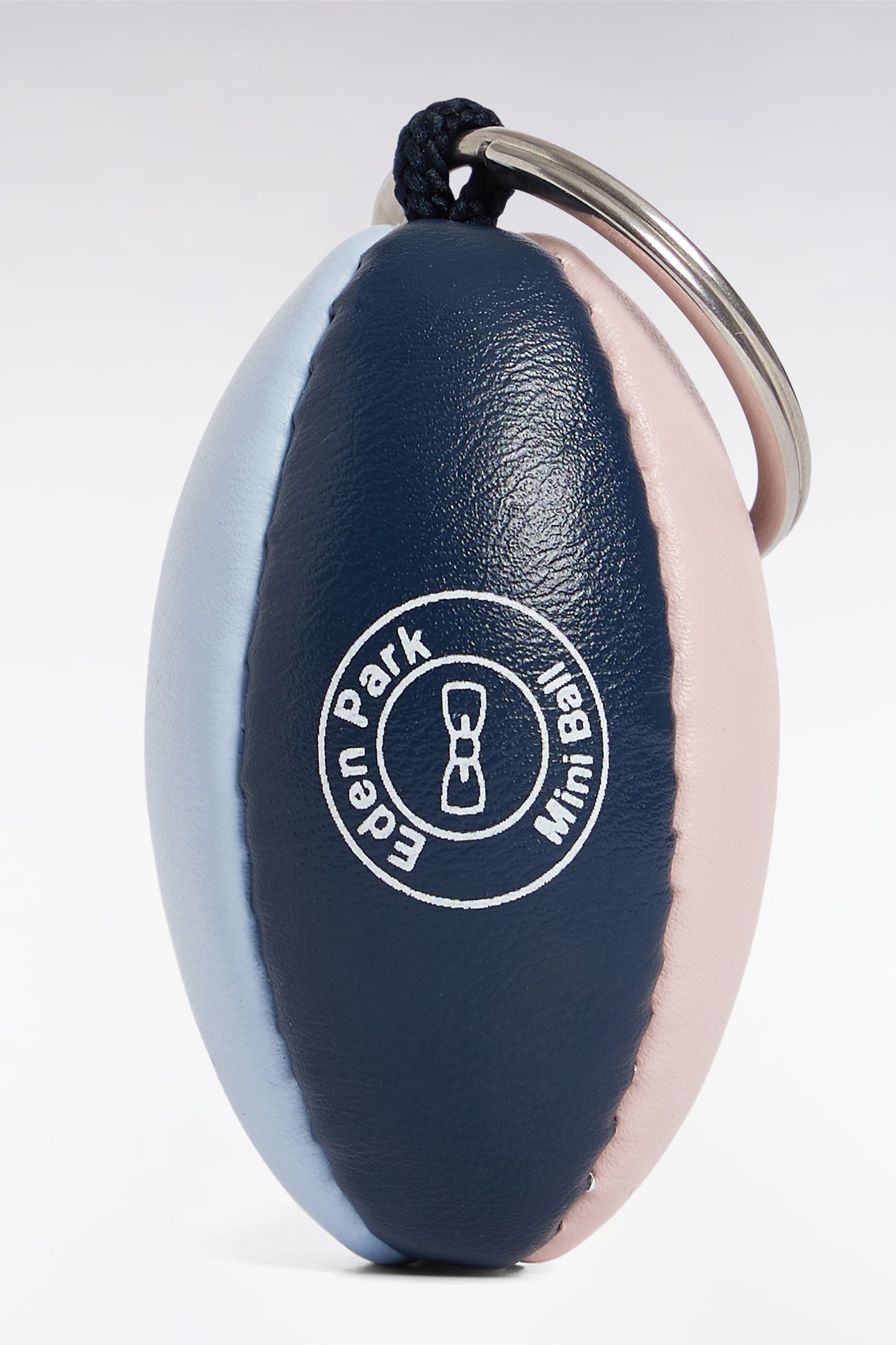 Porte-clés en cuir vegan rose