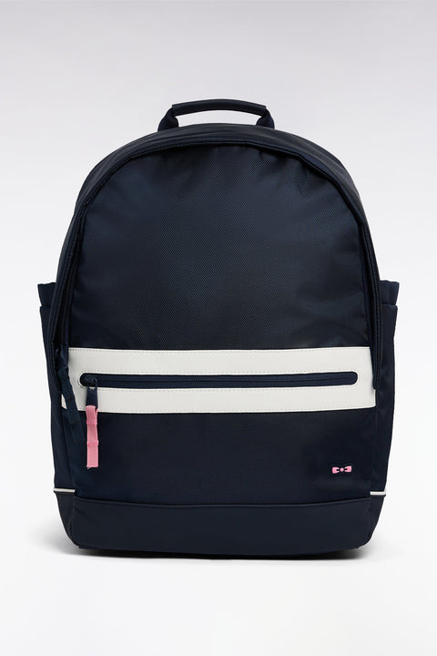 Sac à dos bimatière marine colorblock - Image 1