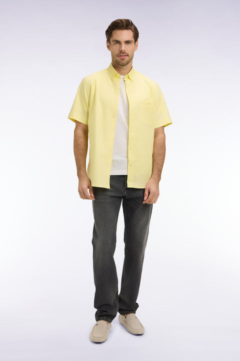 Jean en denim stretch gris foncé coupe regular - Image 3