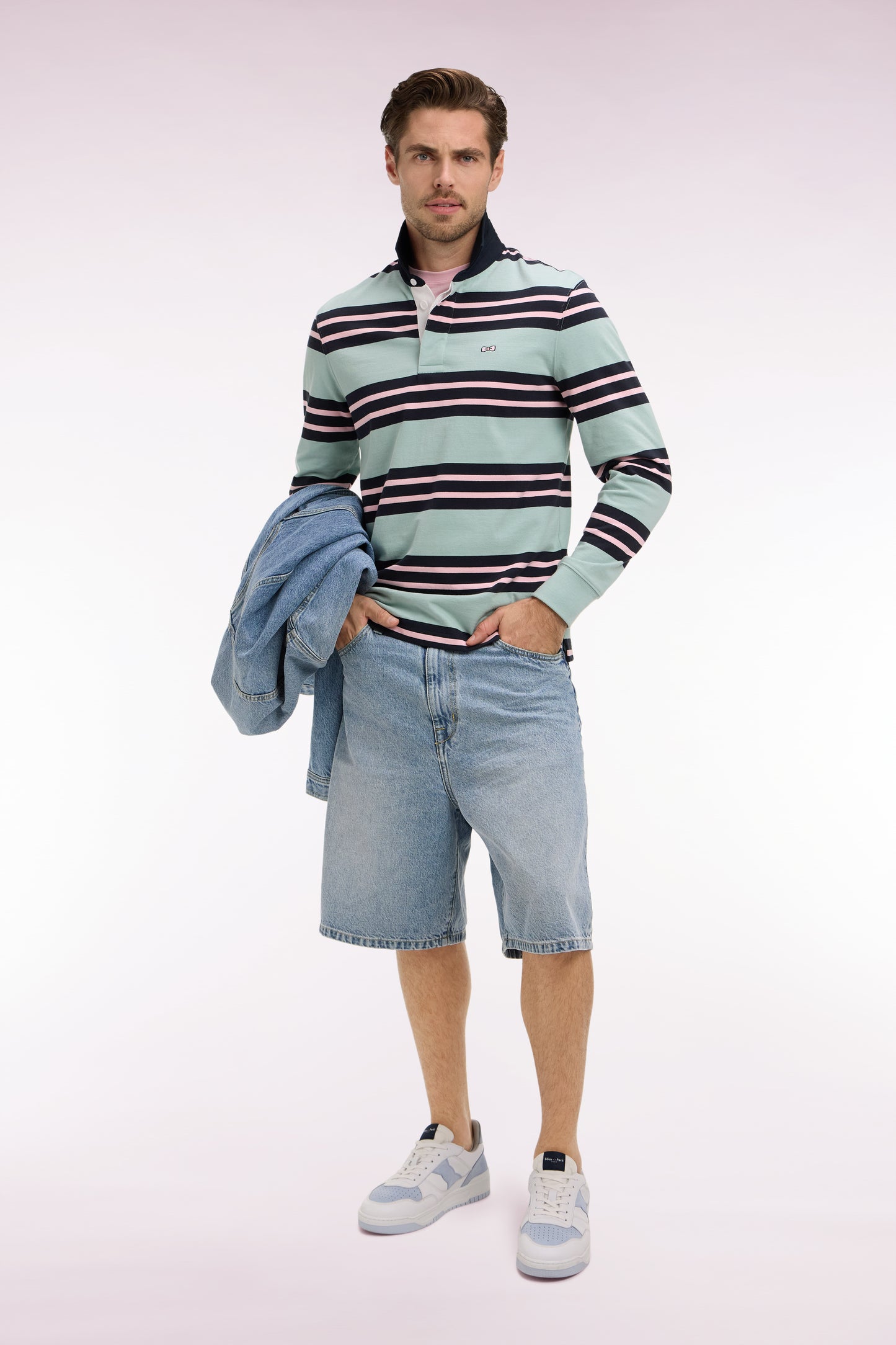 Bermuda Super Reg en denim stone bleach foncé