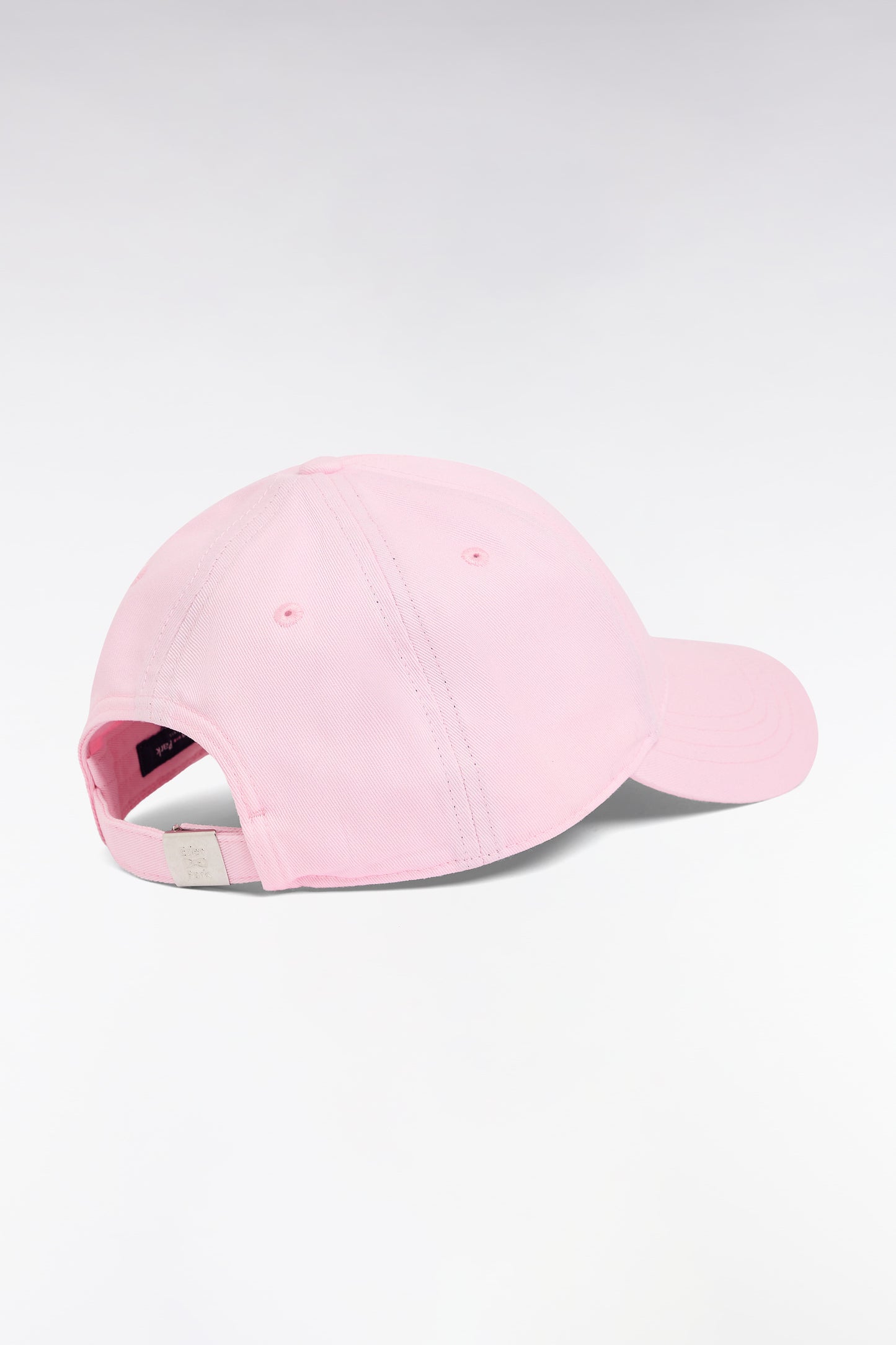 Casquette unie en coton rose