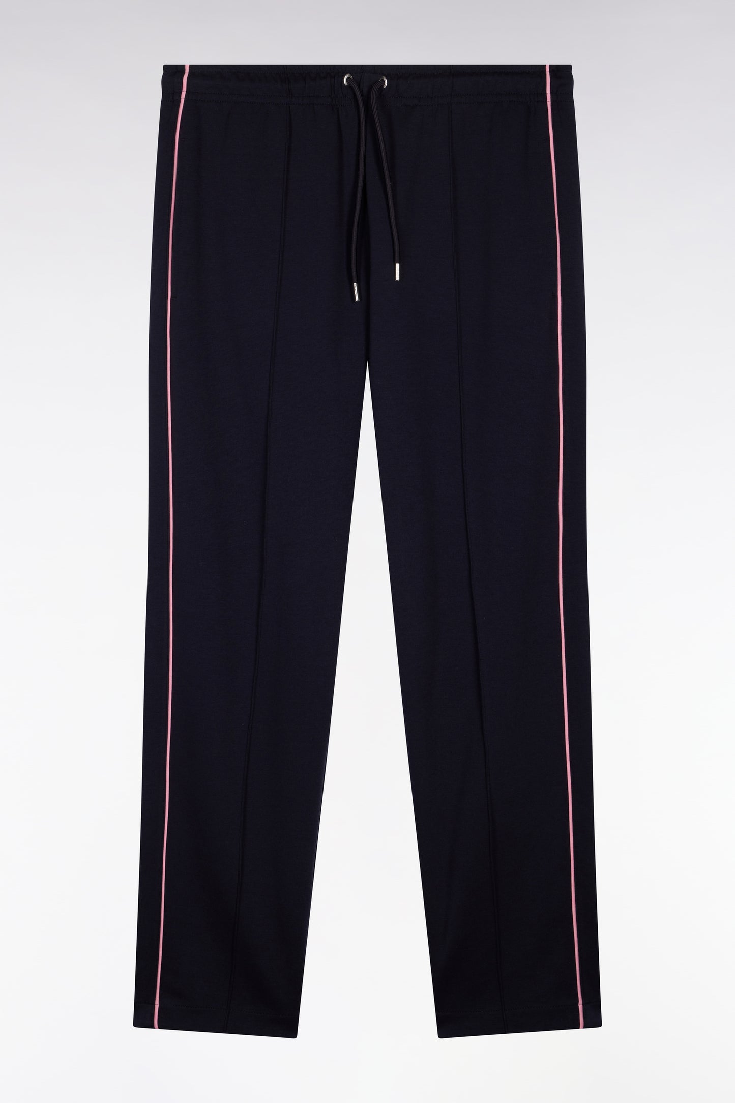 Jogging en coton mélangé marine coupe regular