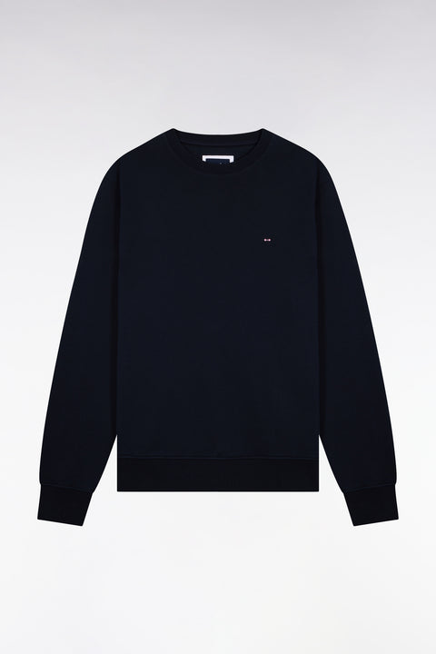 Sweatshirt en molleton coton marine - Image 2