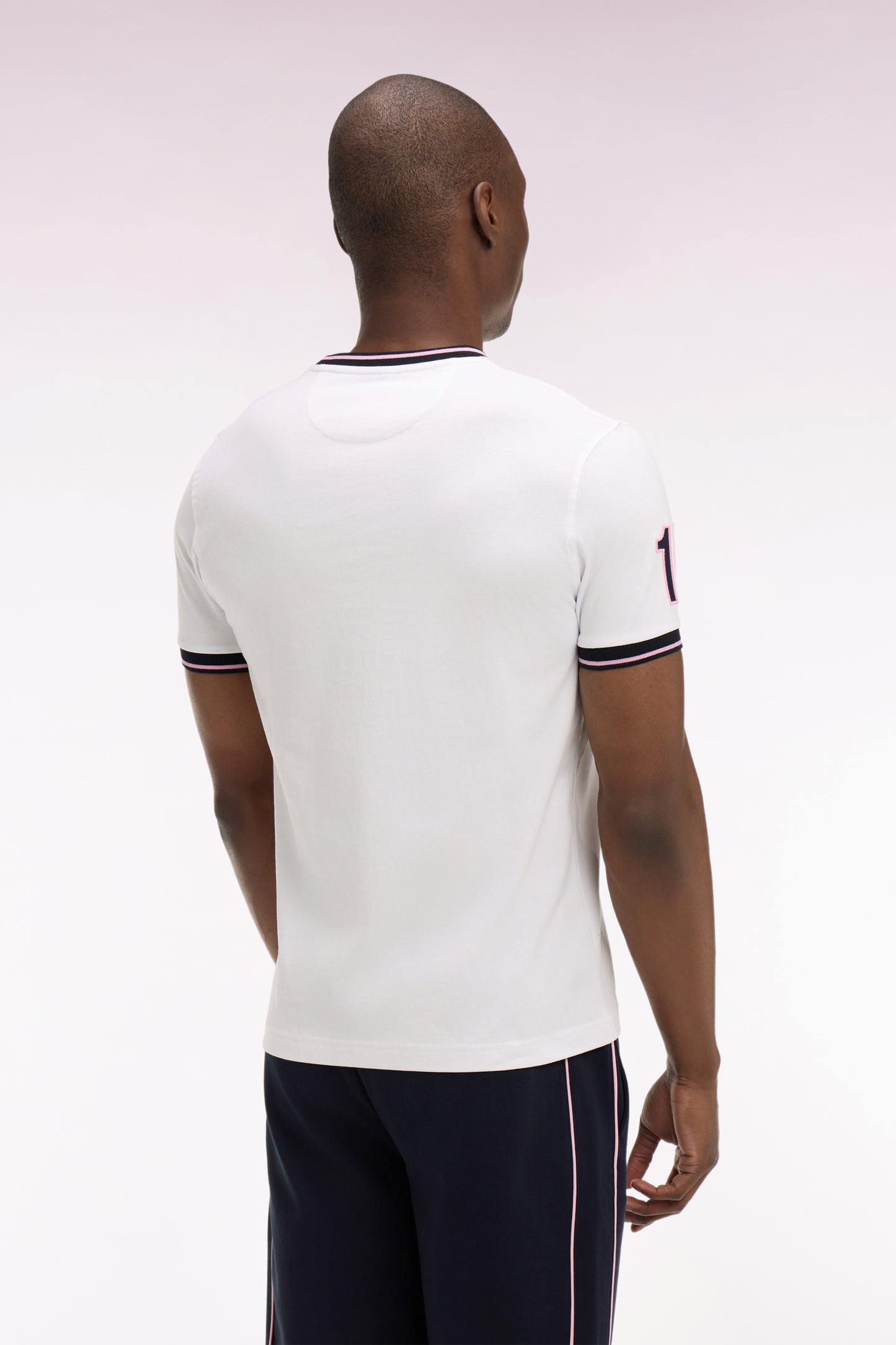 T-shirt à manches courtes en coton blanc