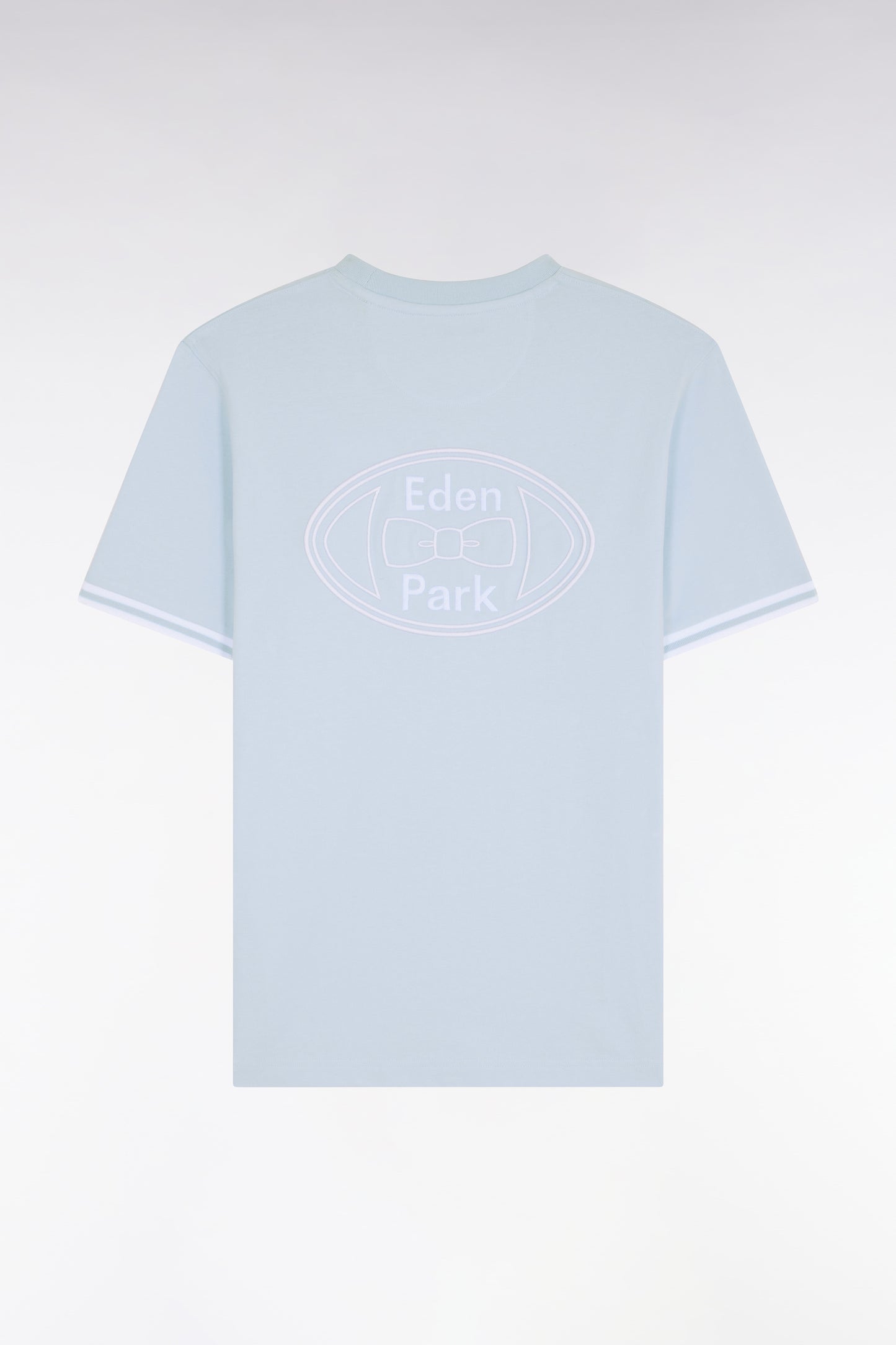 T-shirt à manches courtes en coton ciel coupe regular