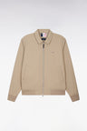 Blouson en nylon beige