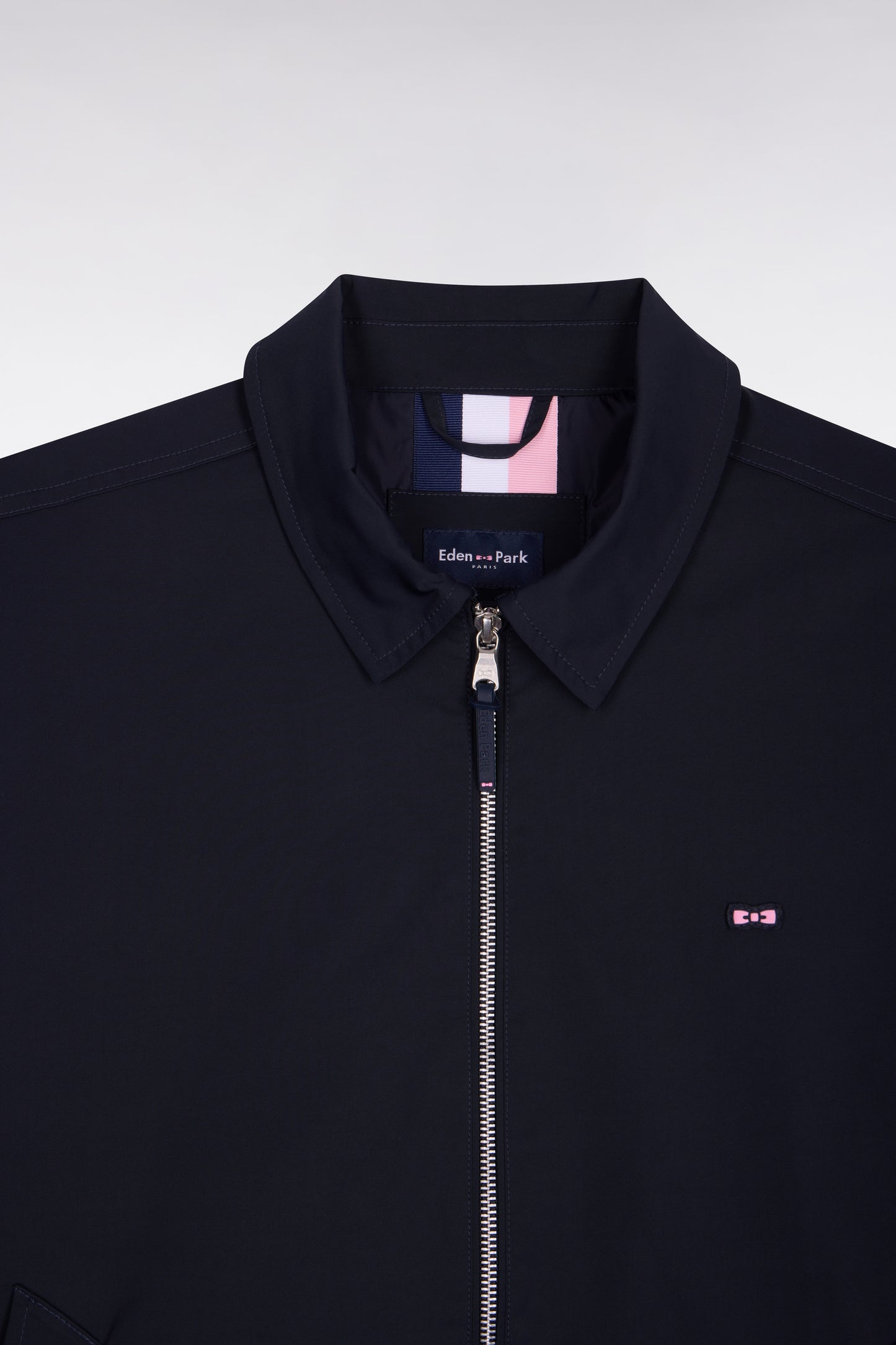 Blouson en nylon marine