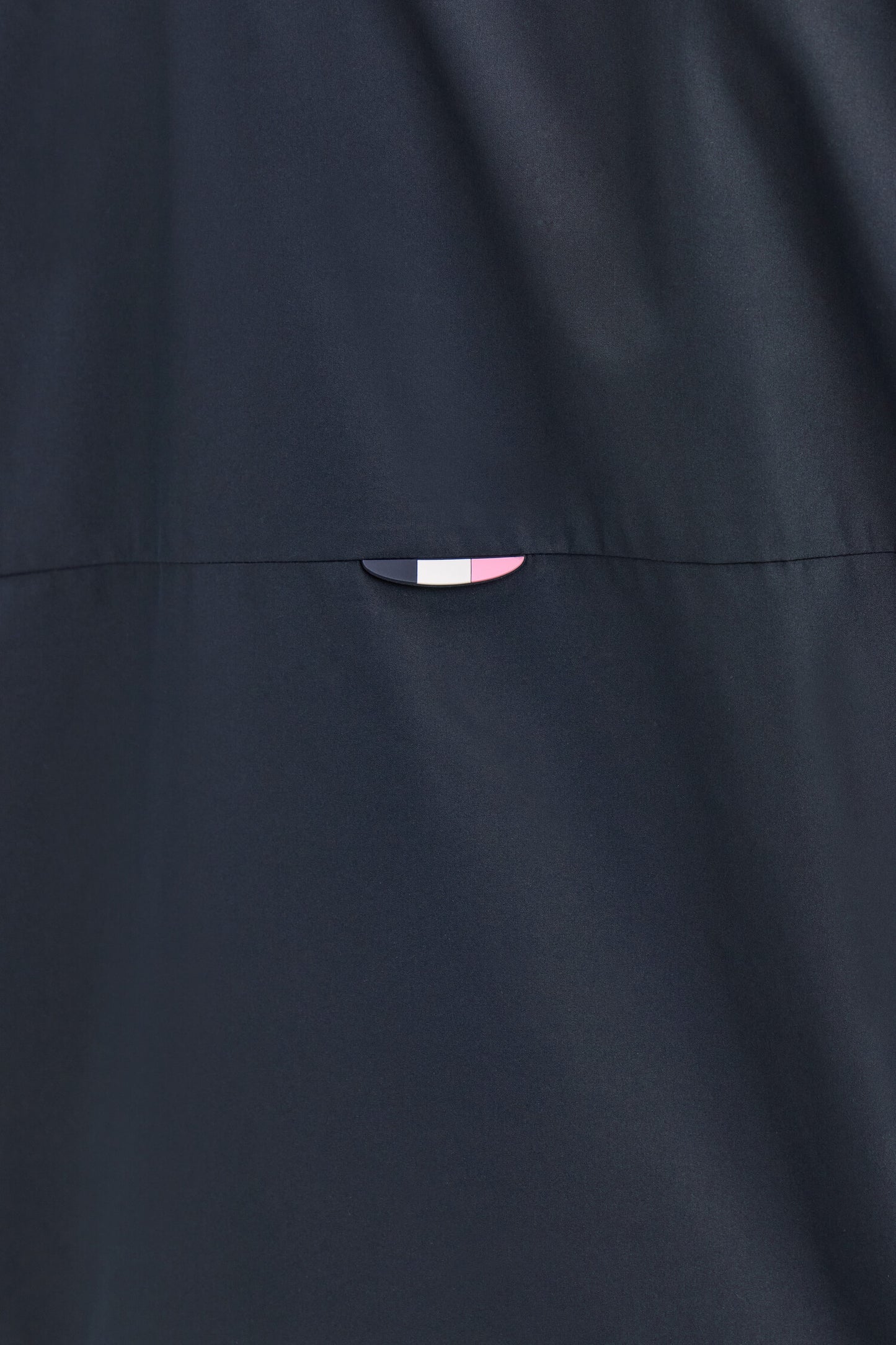 Navy nylon windbreaker