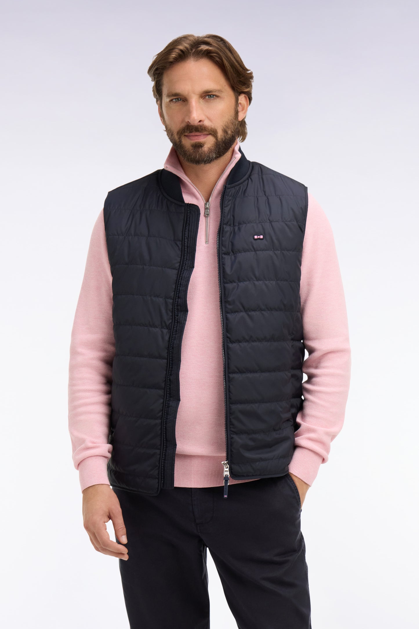 Doudoune sans manches marine