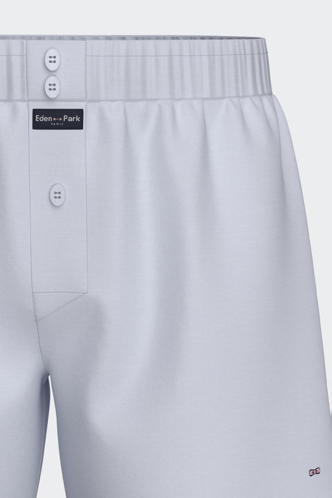Sky cotton poplin boxer shorts - Image 2