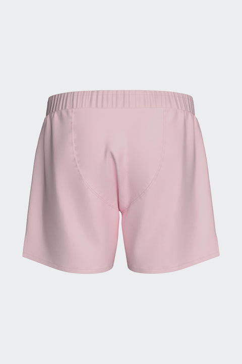 Pink cotton poplin boxer shorts - Image 3