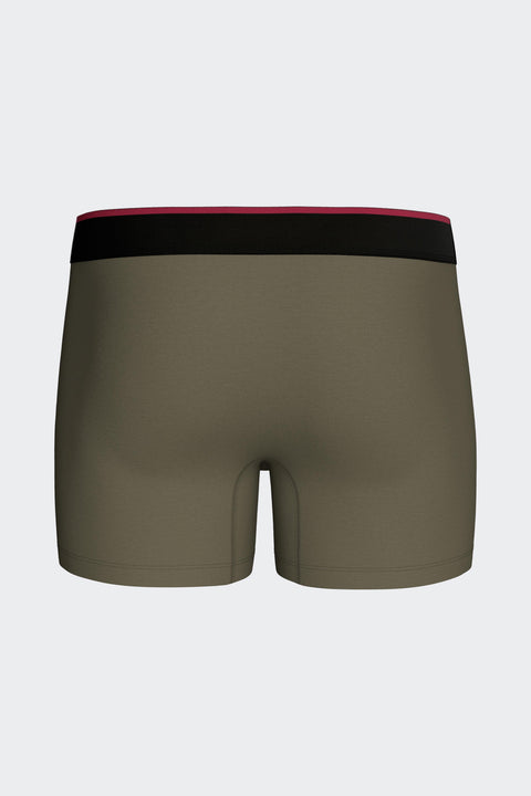 Boxer en jersey de coton stretch kaki - Image 3