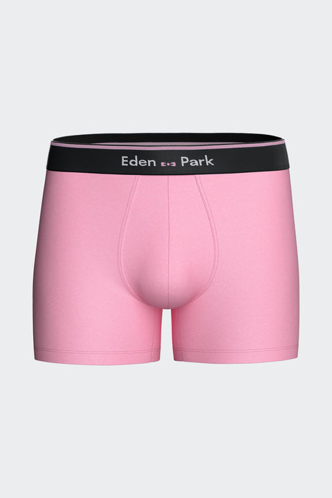 Boxer en jersey de coton stretch rose - Image 1