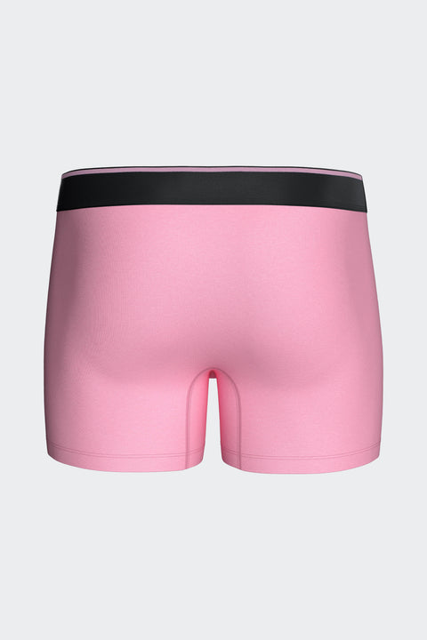 Boxer en jersey de coton stretch rose - Image 3
