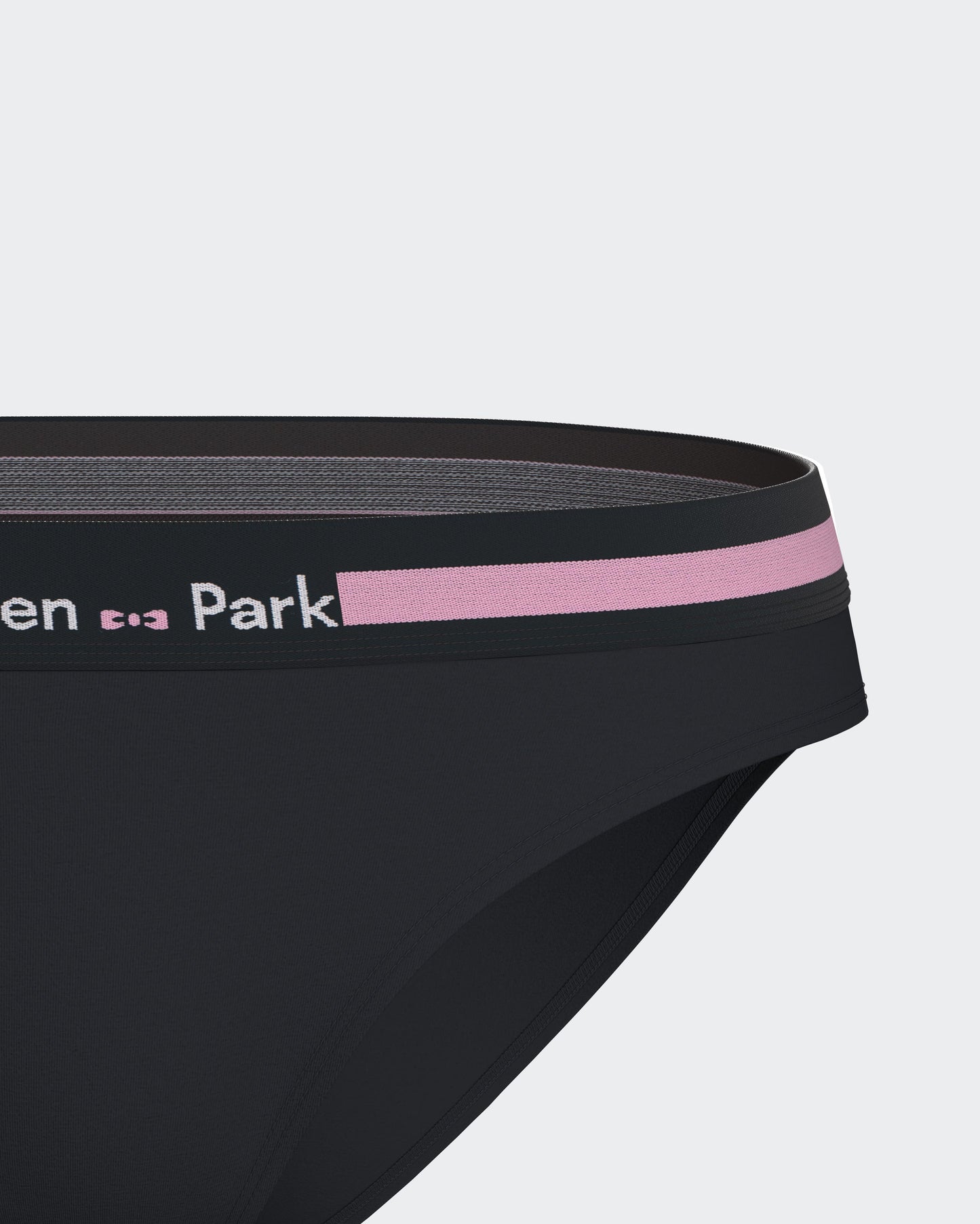 Navy stretch cotton briefs
