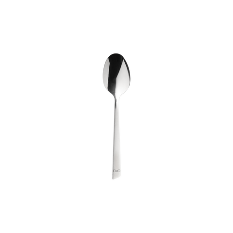 Set of 6 stainless steel dessert spoons - Image 2