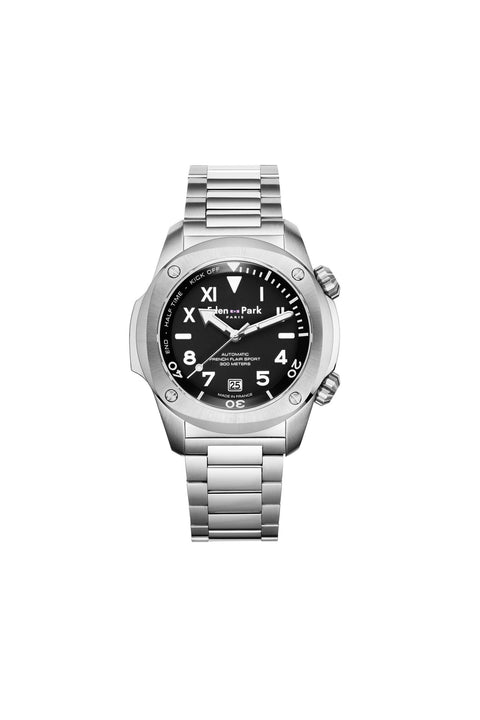 Steel automatic watch - Image 1