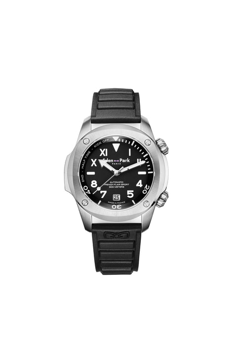 Black French Flair divers’ automatic sport watch - Image 1
