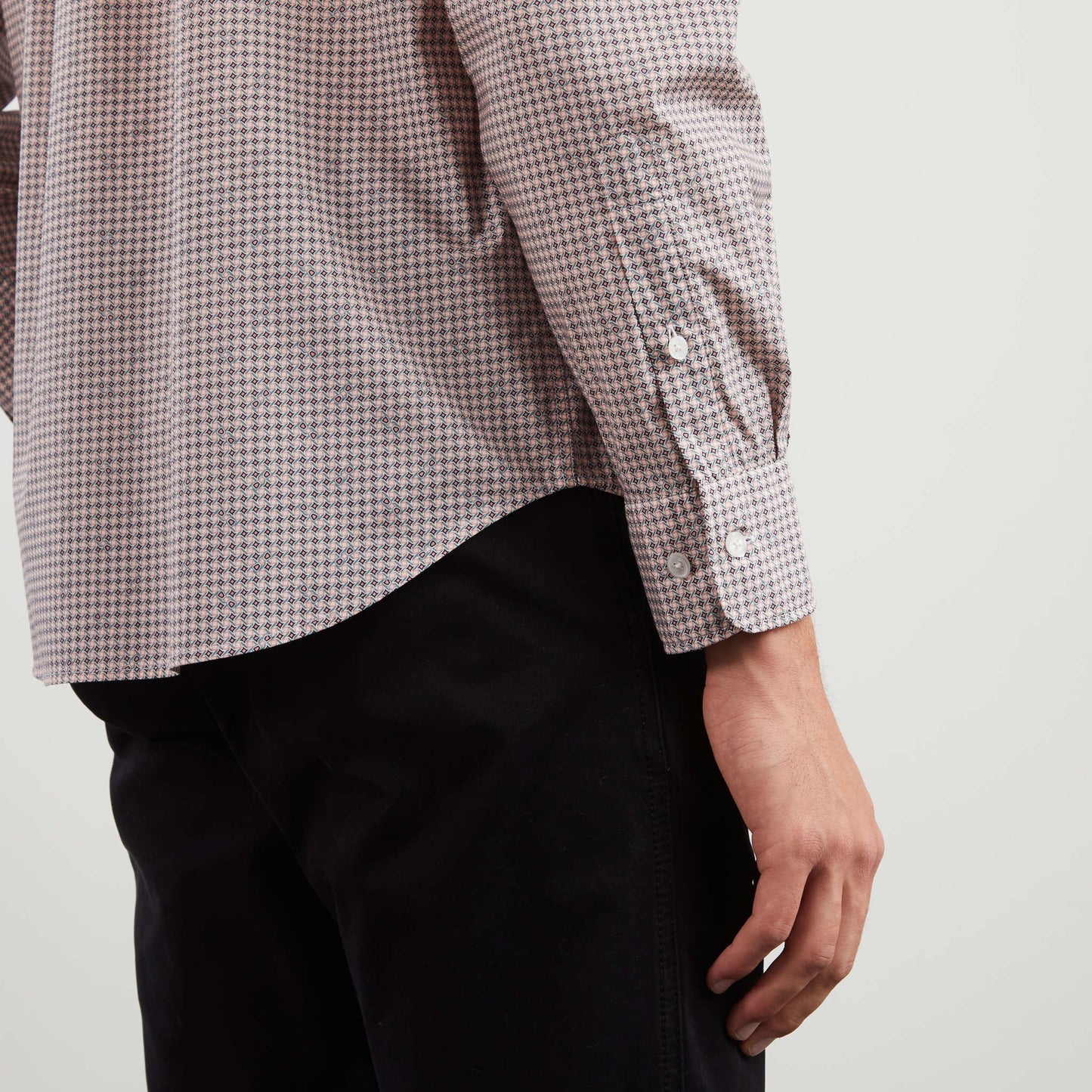 Pink shirt with exclusive whimsical print