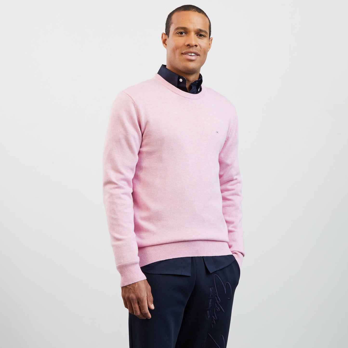 Light pink wool mix jumper