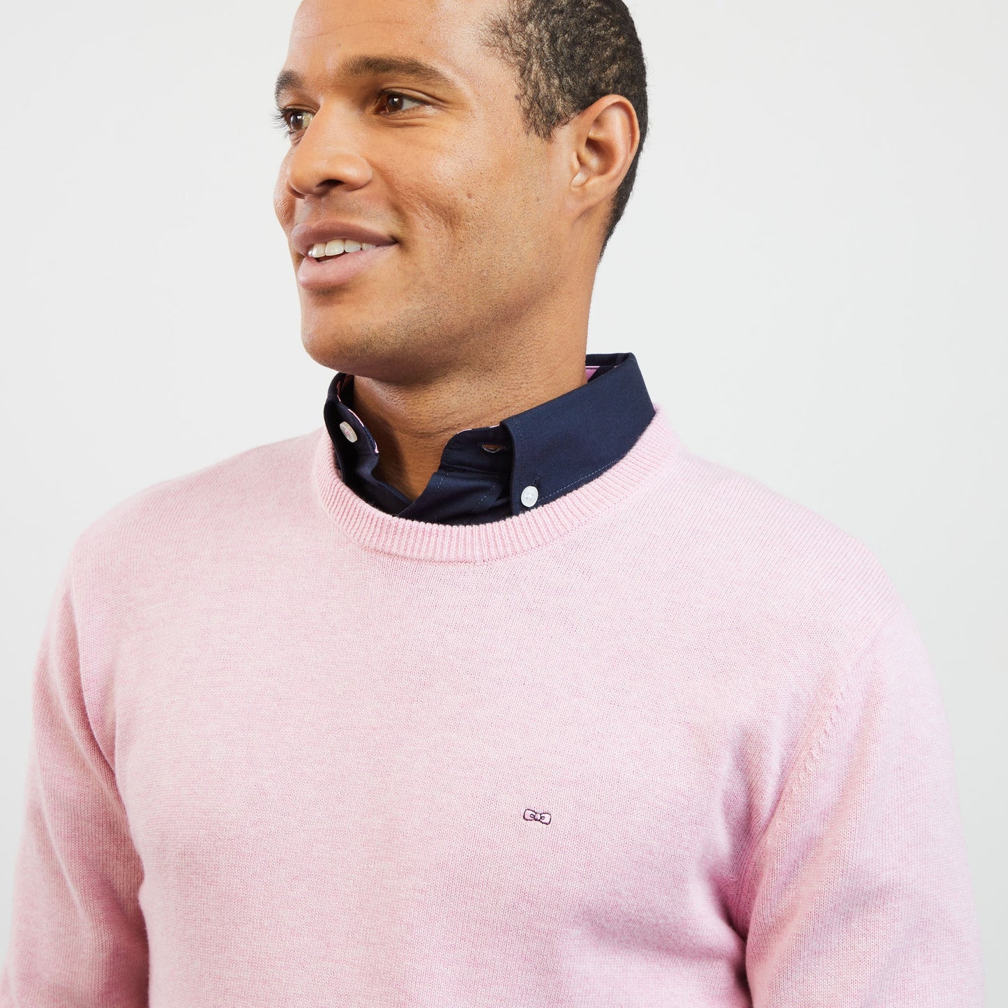 Light pink wool mix jumper