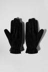 Men's brown leather gloves