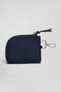 Pochette écouteurs bleu marine