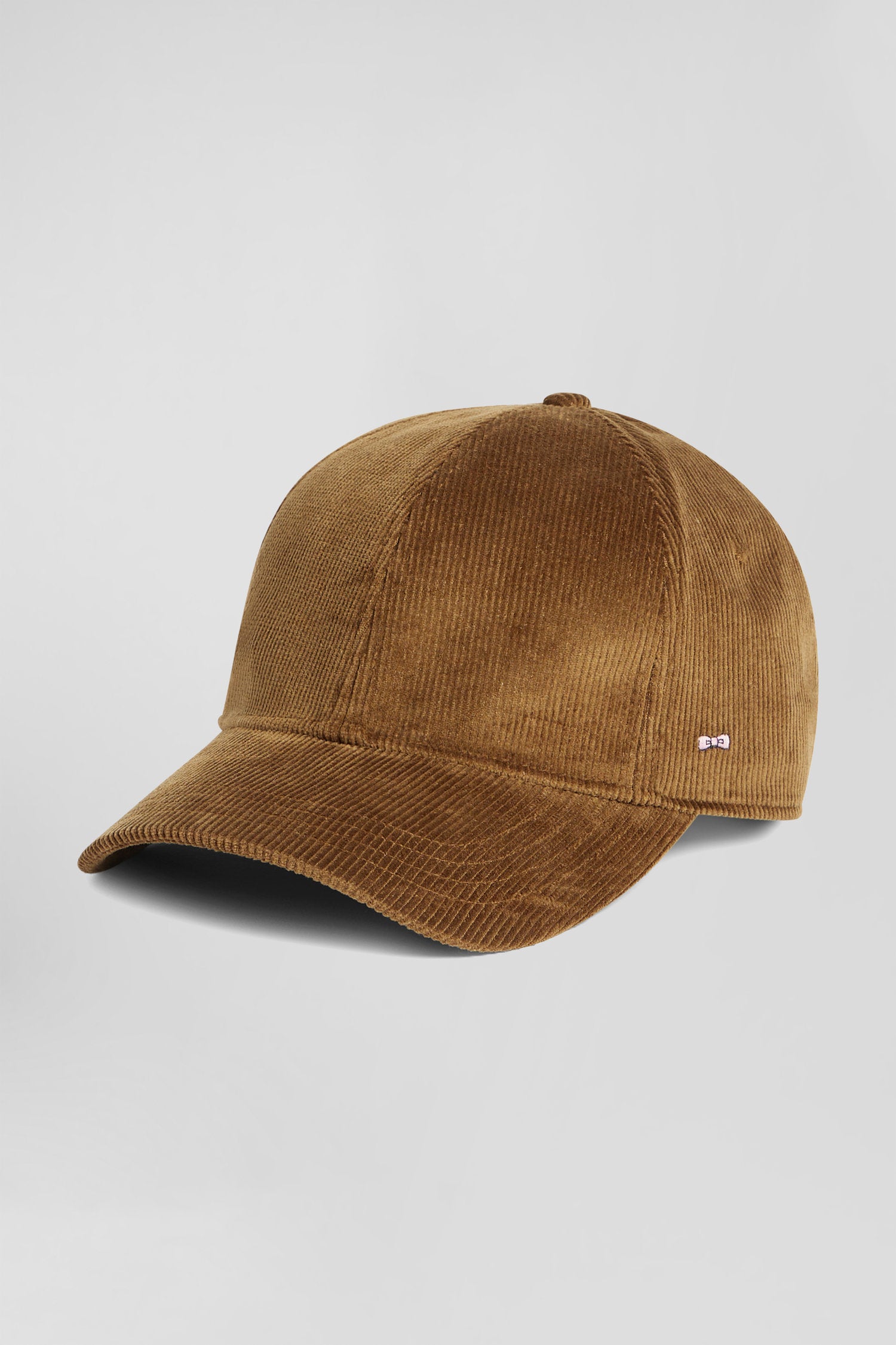 Camel corduroy cap