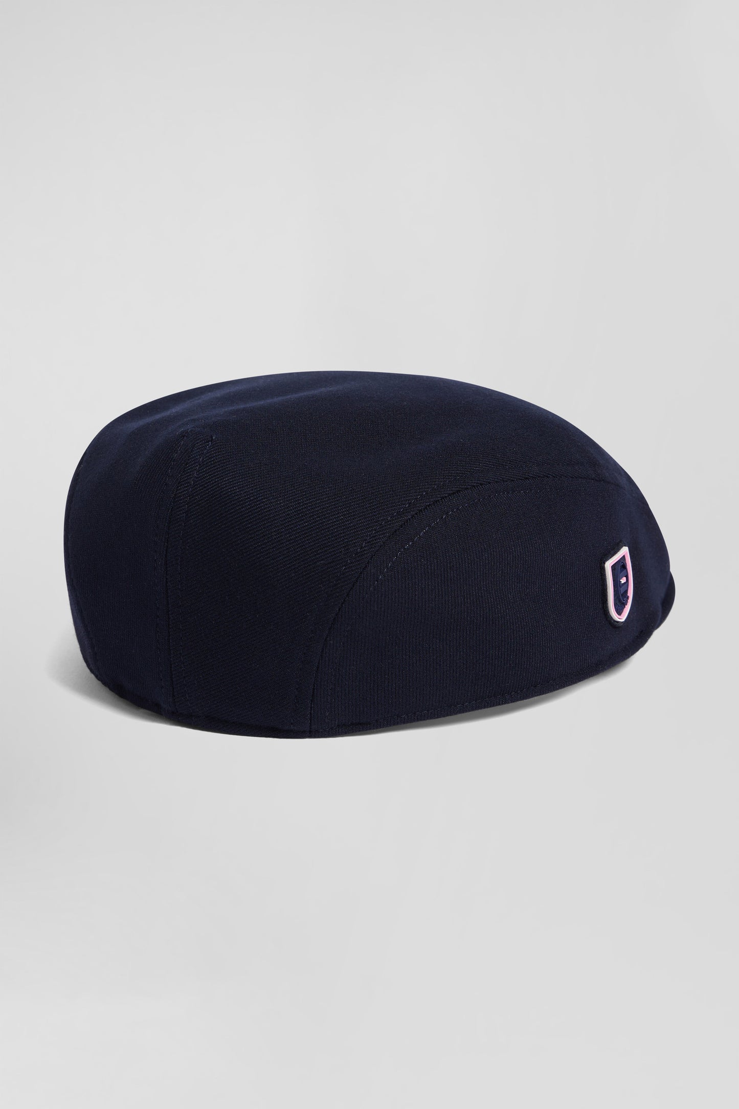 Navy blue beret cap