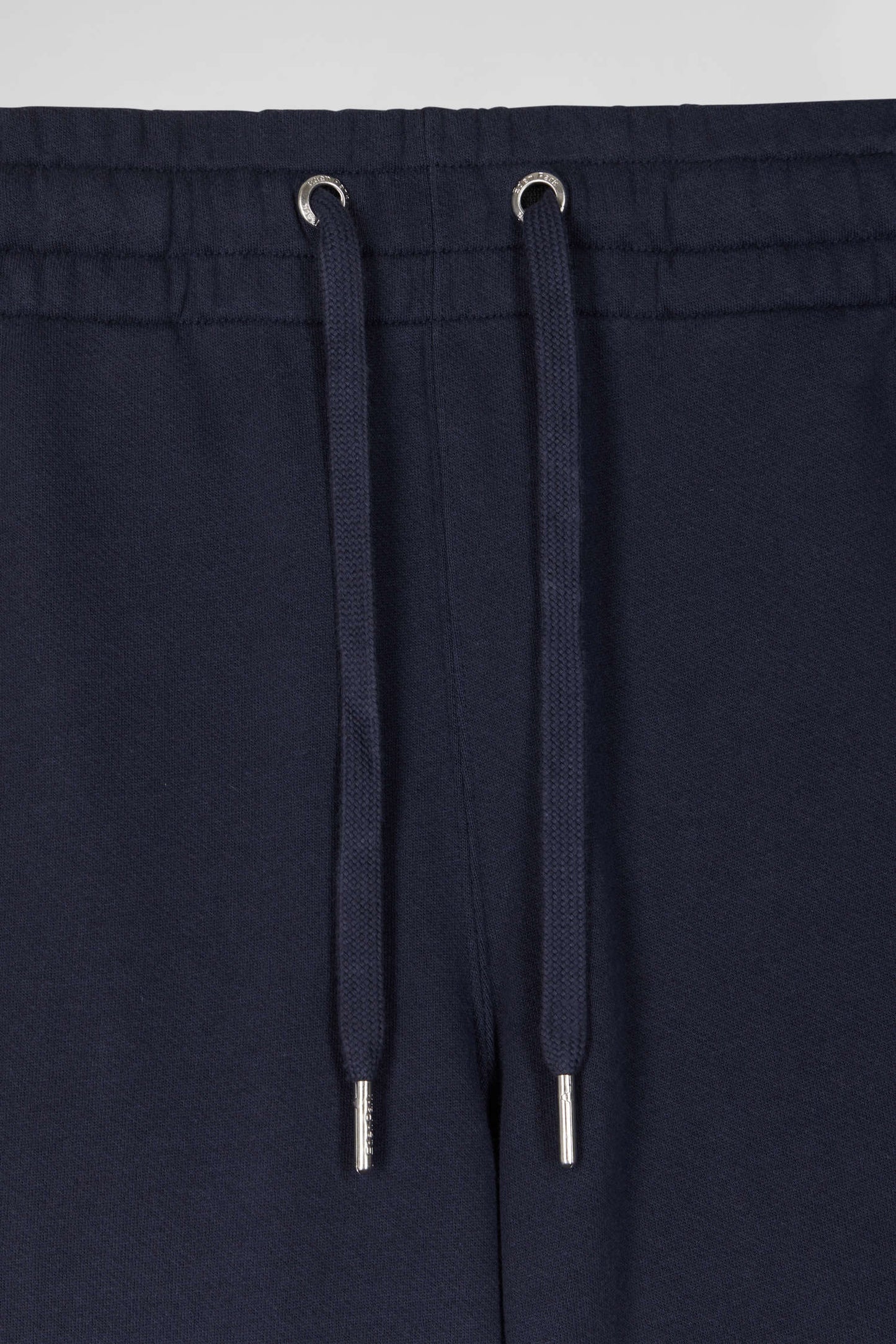 Regular navy blue brushed fleece jogging bottoms