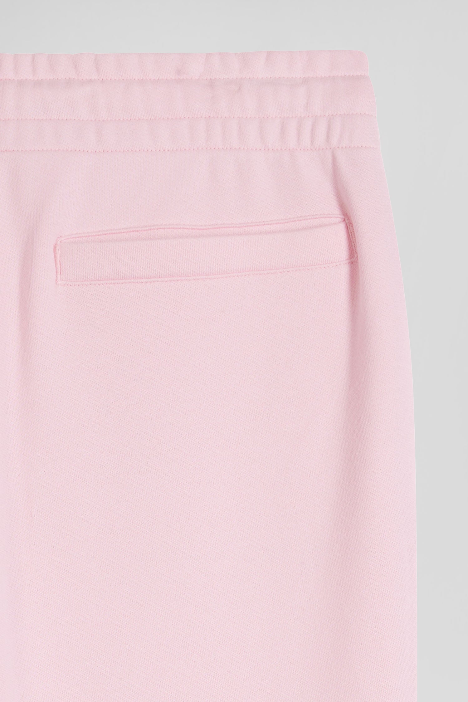 Regular pink brushed fleece jogging bottoms