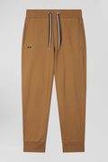 Relax camel brushed fleece jogging bottoms