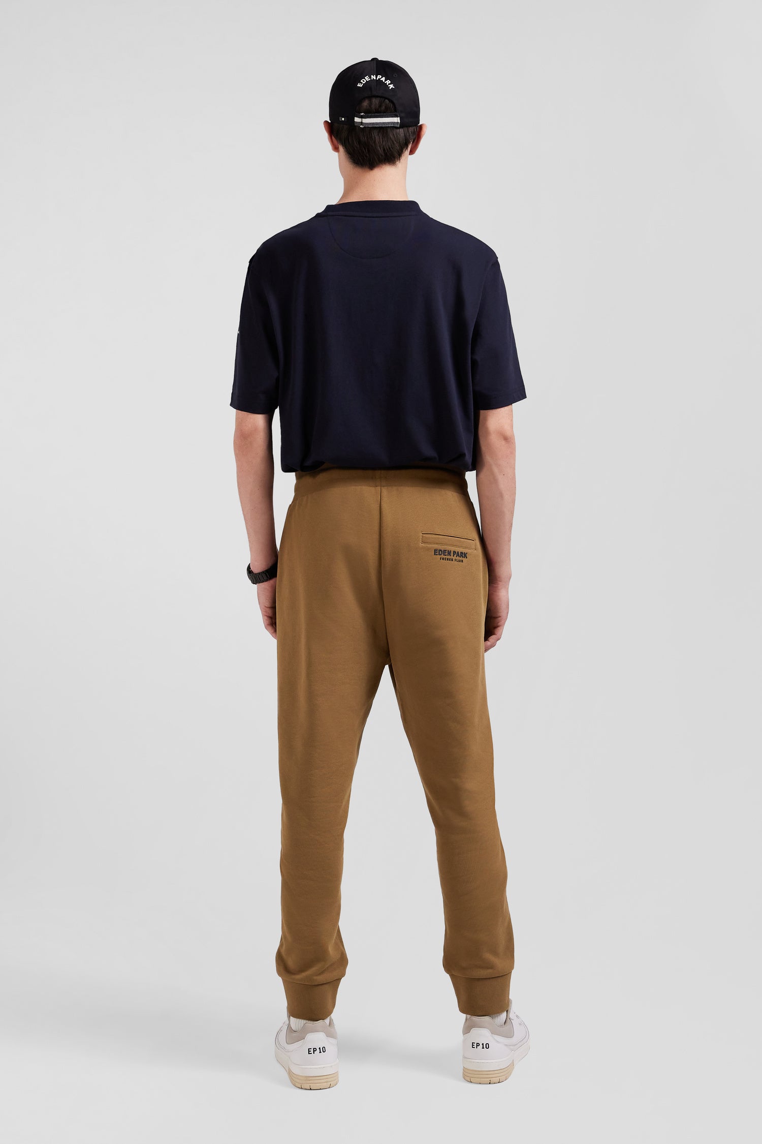 Relax camel brushed fleece jogging bottoms