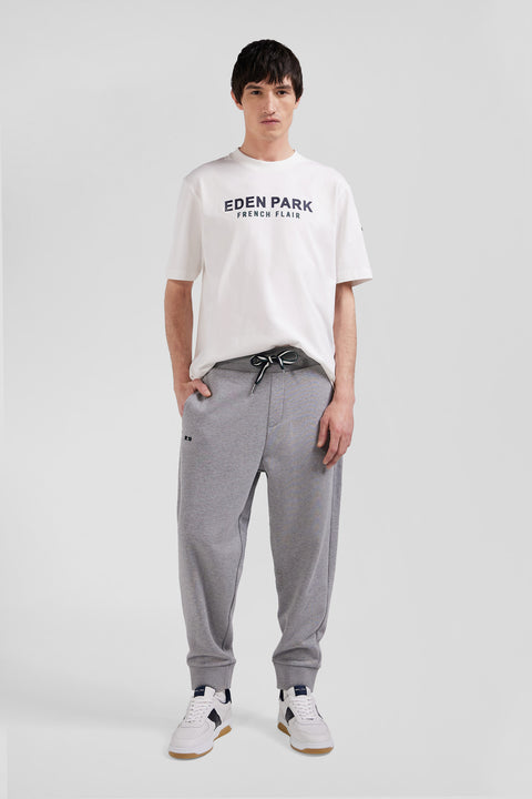 Relax grey brushed fleece jogging bottoms - Image 1