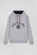 Sweatshirt en coton gris coupe Oversize