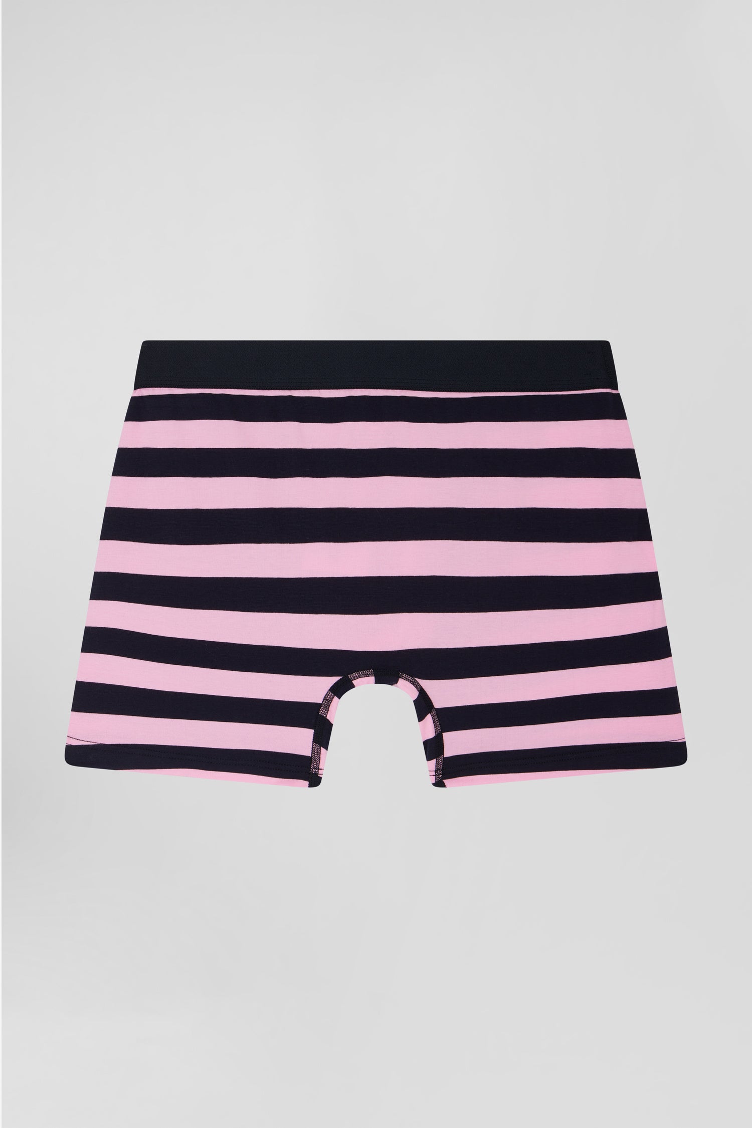 Pink striped stretch cotton boxers