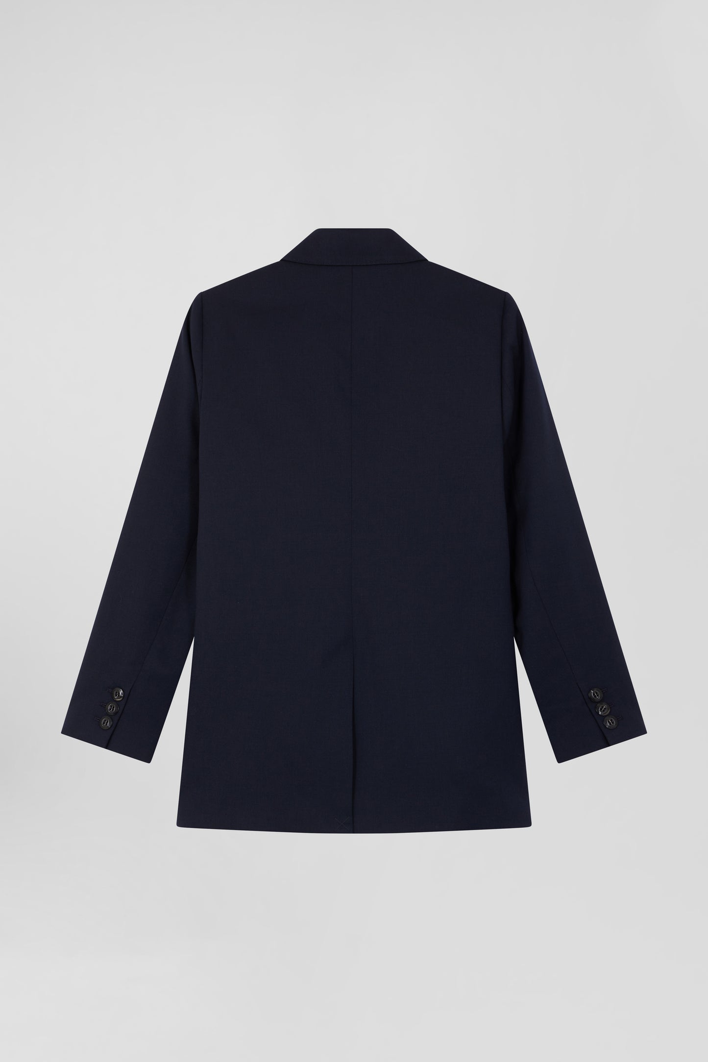 Veste blazer à double boutonnage bleu marine coupe Modern