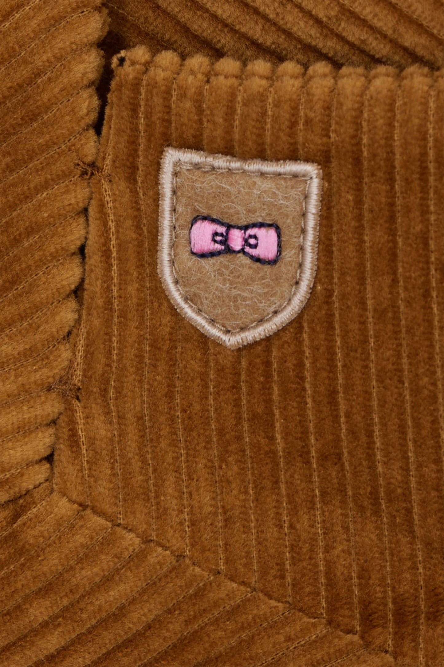 Hazelnut corduroy blazer jacket Modern cut