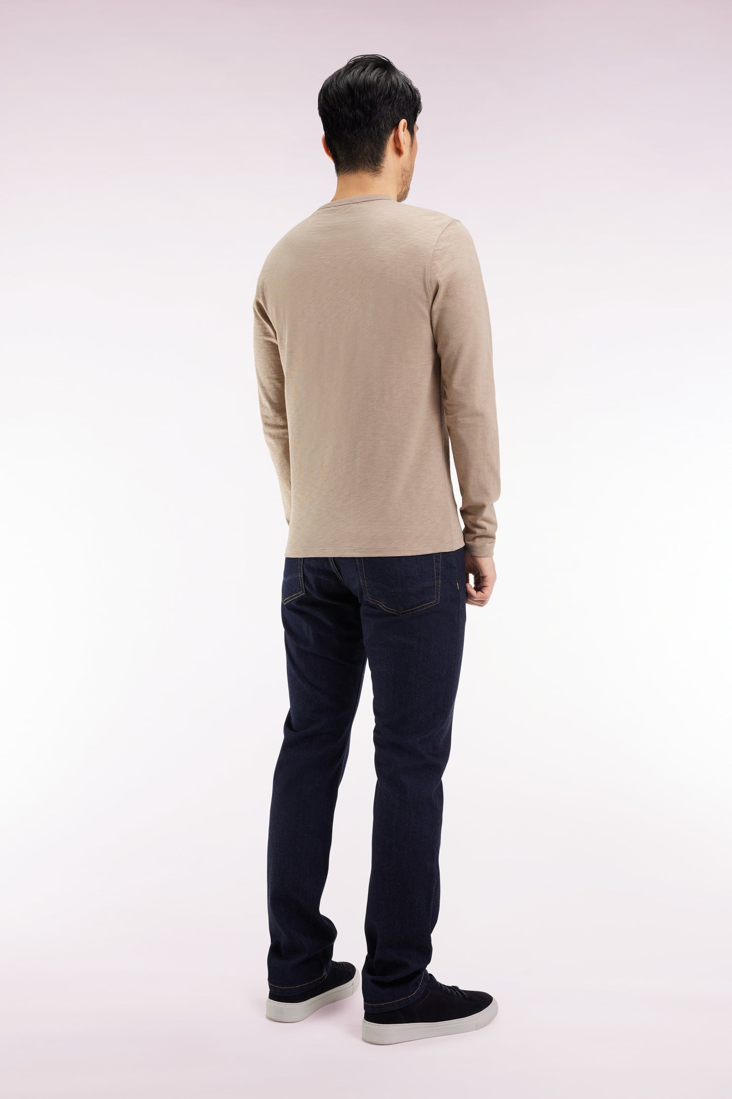 5-pocket jeans in raw stretch denim, regular fit