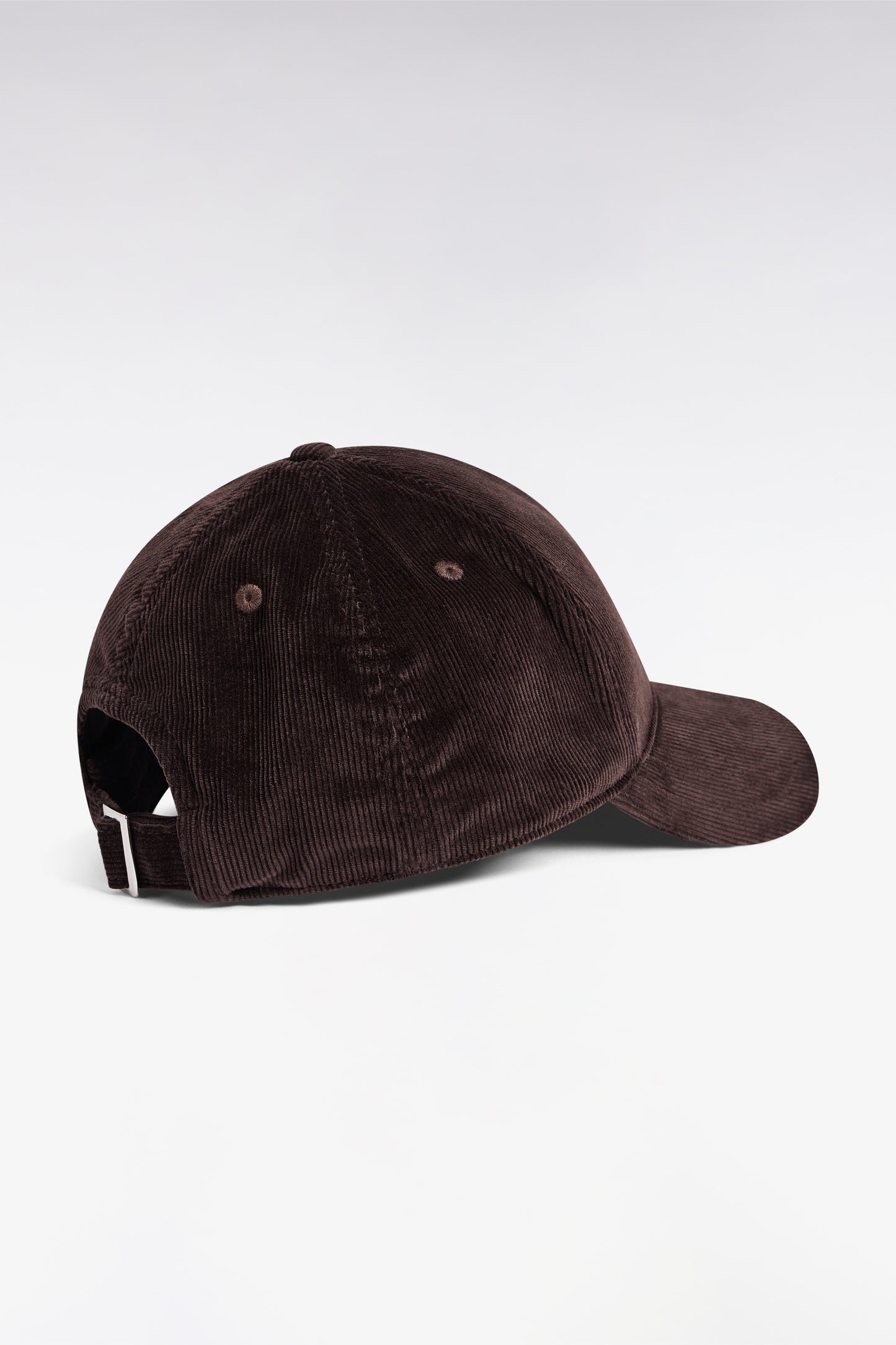 Chocolate corduroy cap