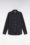 Blue-grey cotton shirt