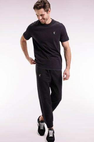New Zealand Relaxed fit black fleece jogging suit
