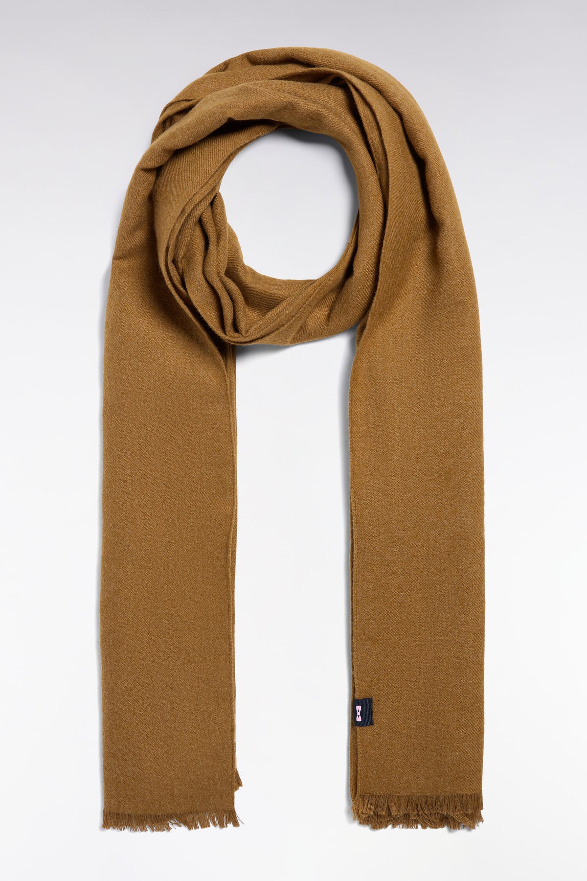 Light maroon brown scarf
